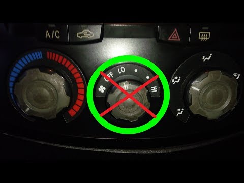 Не переключаются скорости обдува салона автомобиля – возможные причины Не переключаются скорости обдува салона автомобиля – возможные причины