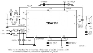 80W аудио усилитель на основе TDA7295_1