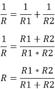 Смешанное соединение резисторов калькулятор