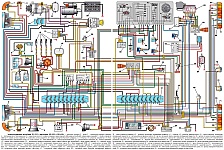 Схема электрооборудования ГАЗель ГАЗ-3302 и ГАЗ-2705 с двигателями ЗМЗ-4025, ЗМЗ-4026, ЗМЗ-4061, ЗМЗ-4063, ЗМЗ-40522, ЗМЗ-40524, УМЗ-4215 и УМЗ-4216
