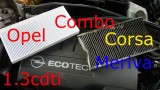 Замена салонного фильтра Opel Corsa С