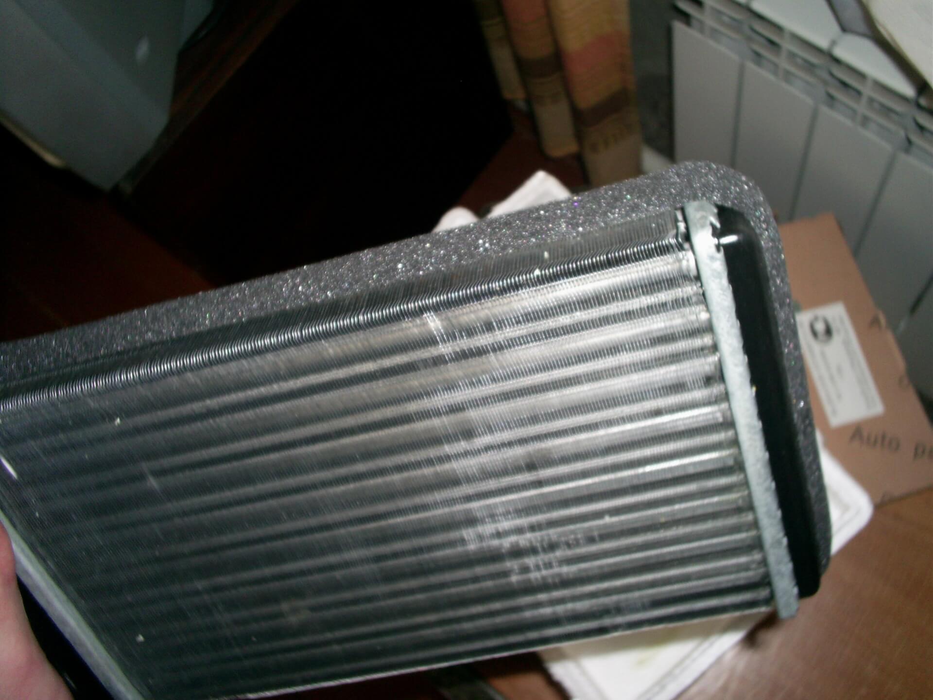 Замена радиатора отопителя на ВАЗ 2109