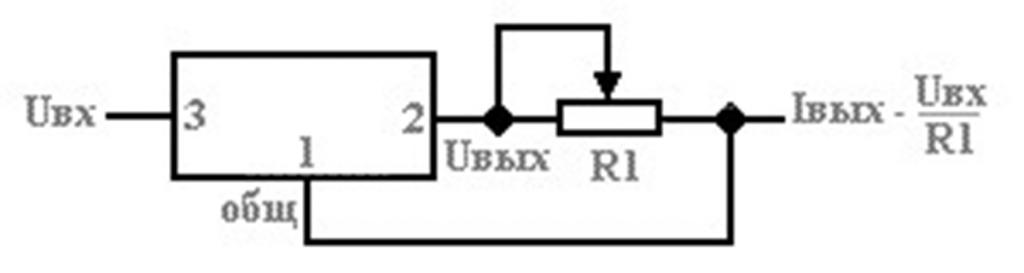 Схема стабилизатора на LM317