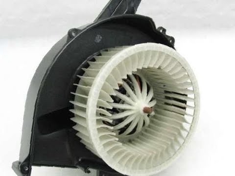 Замена электродвигателя отопителя на VW Polo Установка моторчика печки на Polo Как снять вентилятор