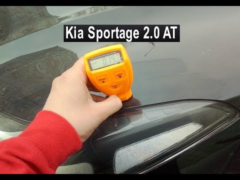 Kia Sportage: реальная толщина краски (лкп) кузова