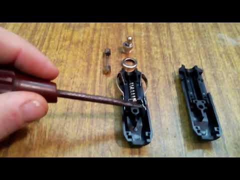 Как заменить штекер автомобильного компрессора