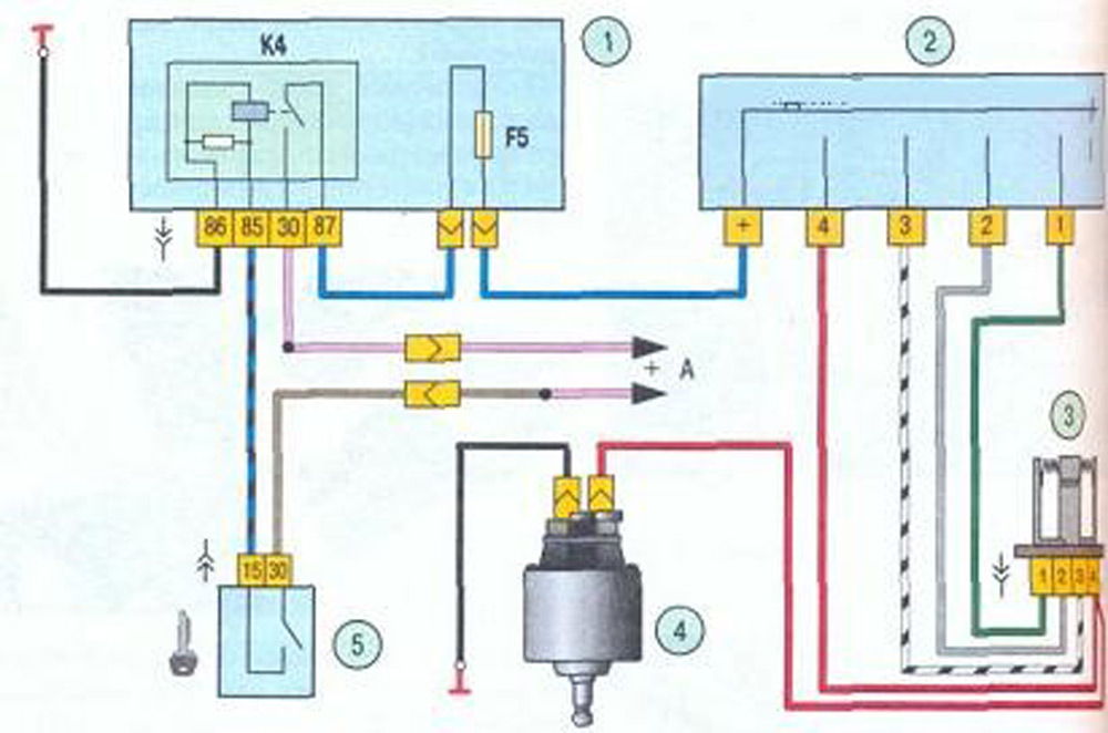 Система отопления ваз калина схема