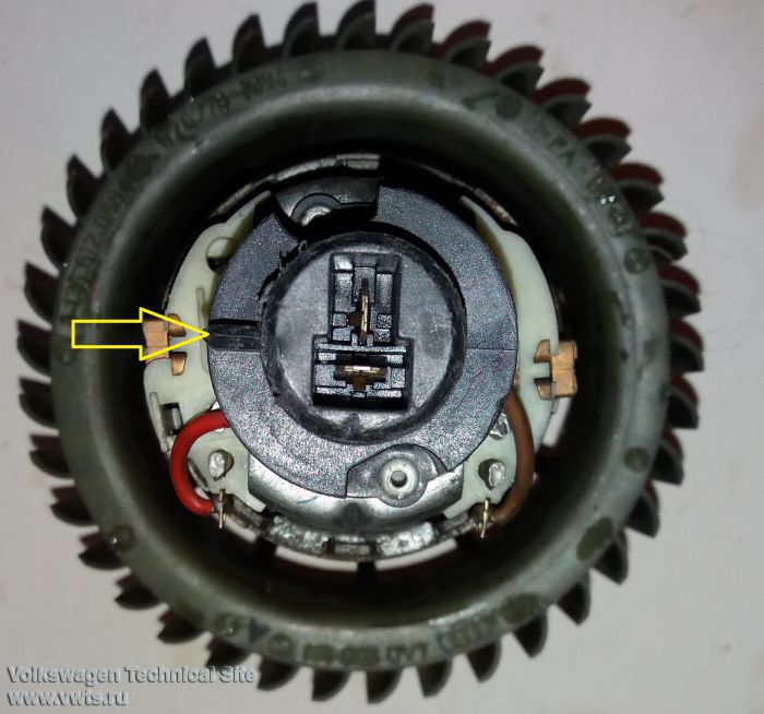 Ремонт моторчика печки, замена коллектора и щеток