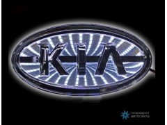 Шильдик с LED-подсветкой для Киа (Kia)